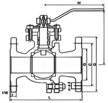 日標(biāo)金屬硬密封球閥