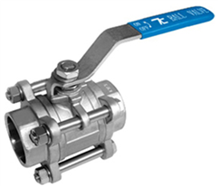 三片式承插焊球閥