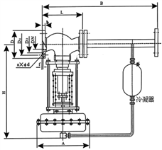 ZZYP自力式壓力調節閥結構圖