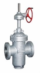  傘齒輪平板閘閥