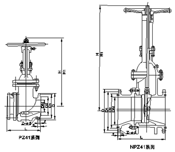 排渣法蘭閘閥 排渣法蘭閘閥