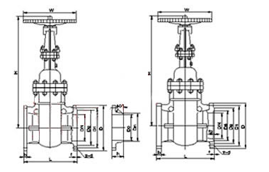 真空隔離楔式閘閥 真空隔離楔式閘閥